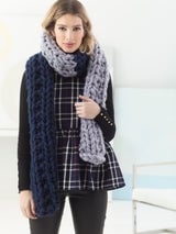 Two Color Scarf (Knit) thumbnail