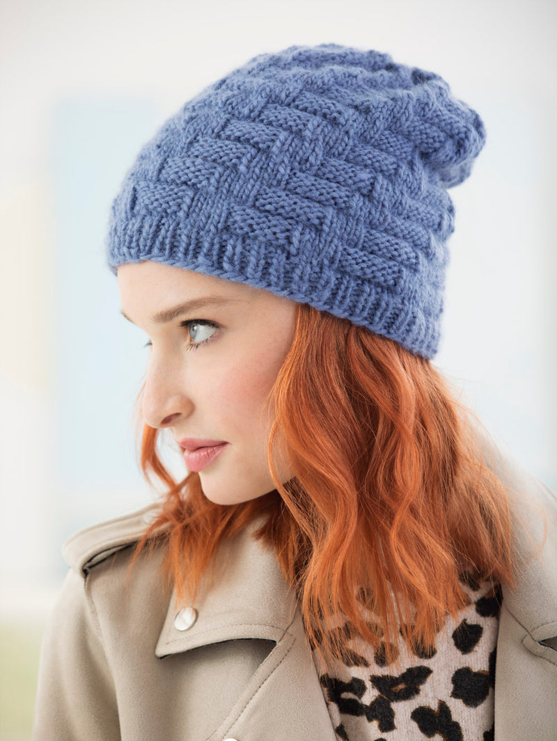 Virtual Cable Hat (Knit)