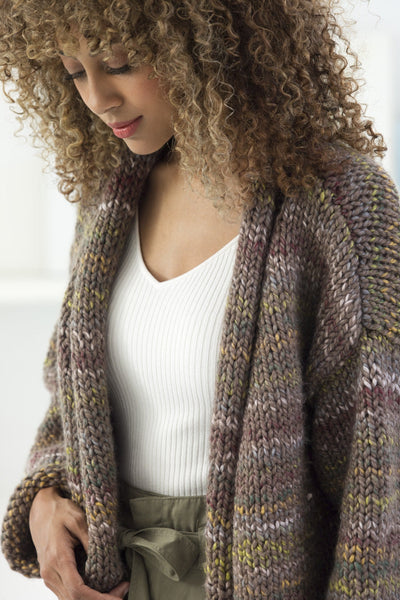 Milton Harbor Cardigan (Knit) – Lion Brand Yarn