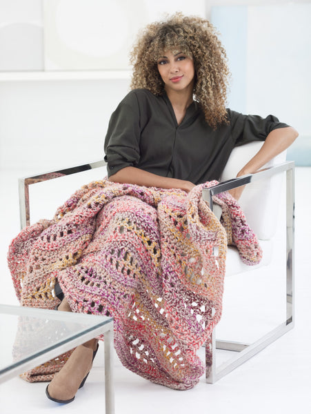 Adyson Afghan (Crochet) – Lion Brand Yarn