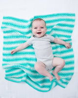 Textured Baby Afghan (Knit) thumbnail