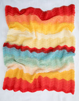 Ripple Stitch Baby Afghan image 2 thumbnail