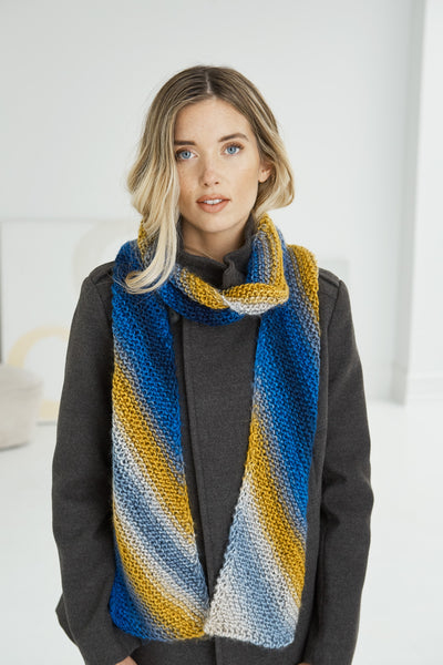 Los Lunas Scarf (Knit) – Lion Brand Yarn
