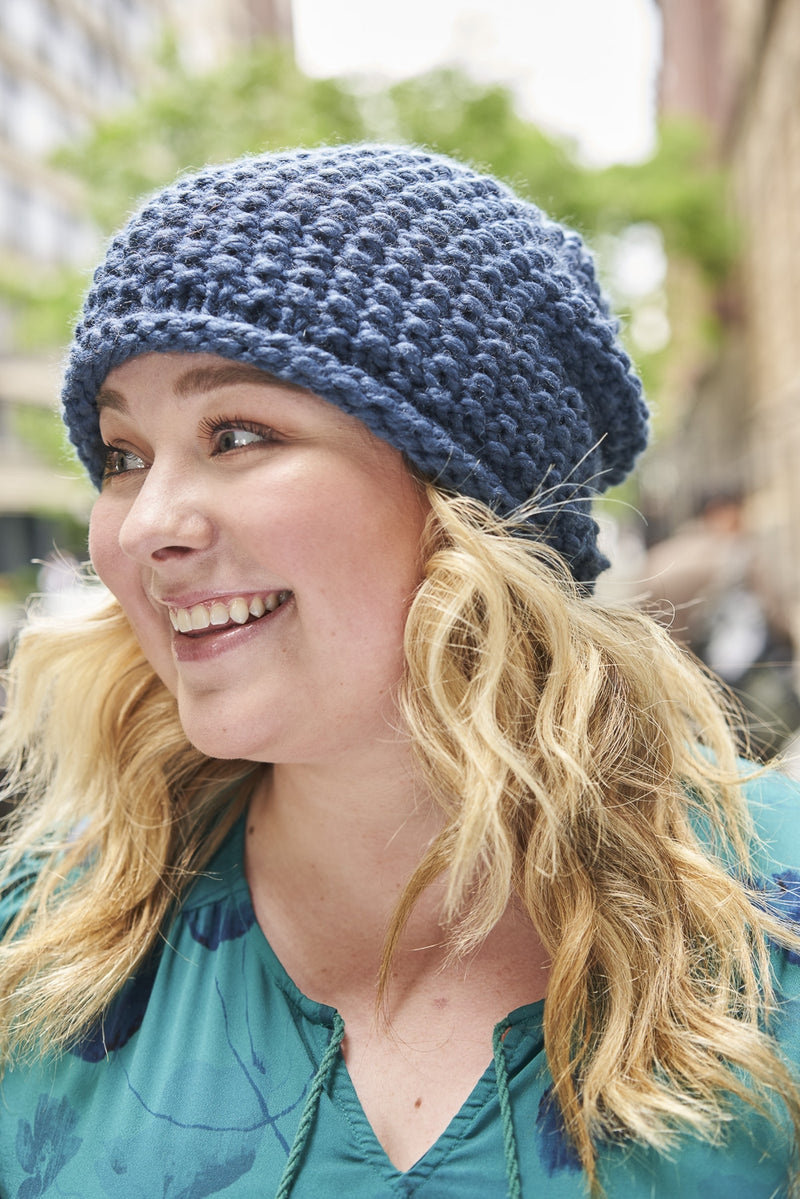 True Blue Hat (Knit)