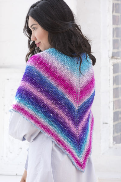 Beautiful Basic Shawl (Knit) – Lion Brand Yarn