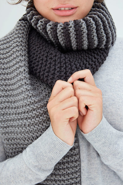 美品Peep inside head wool knit scarf gray 美品Peep inside head wool knit scarf gray - メルカリ