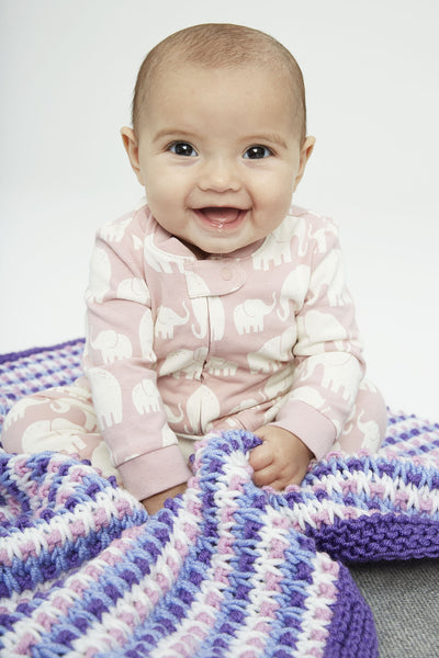 Slip Stitch Baby Blanket (Knit) – Lion Brand Yarn