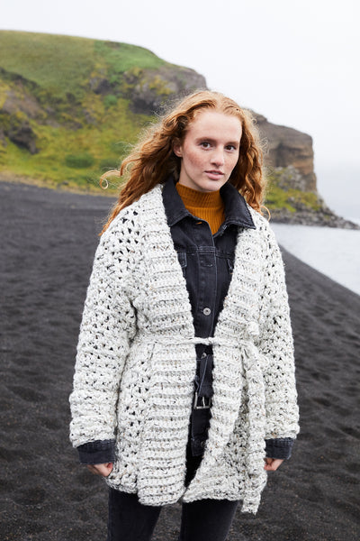 Carina Cardigan (Crochet) – Lion Brand Yarn