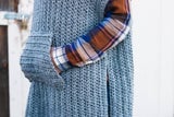 Crochet Kit - Greyscale Poncho thumbnail