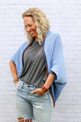 Crochet Kit - Navajo Blanket Shrug image 3 thumbnail