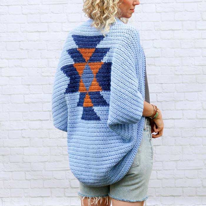 Crochet Kit - Navajo Blanket Shrug