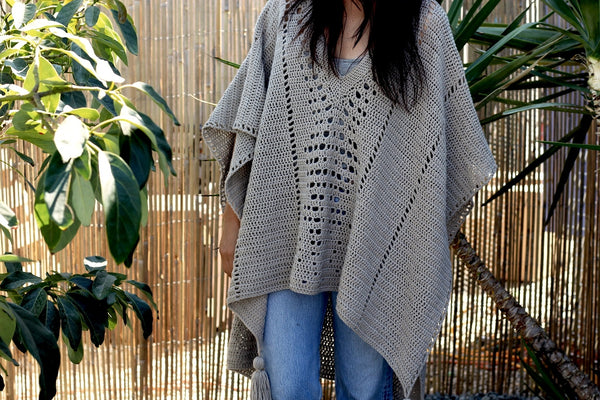 Crochet Kit - Cross Country Poncho – Lion Brand Yarn