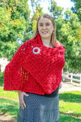 Crochet Kit - Romantic Crochet Wrap thumbnail