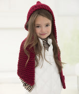 Simple Hooded Scarf image 2 thumbnail