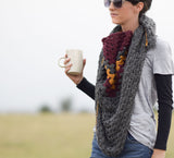 Crochet Kit - Smoky Mountains Triangle Wrap image 4 thumbnail