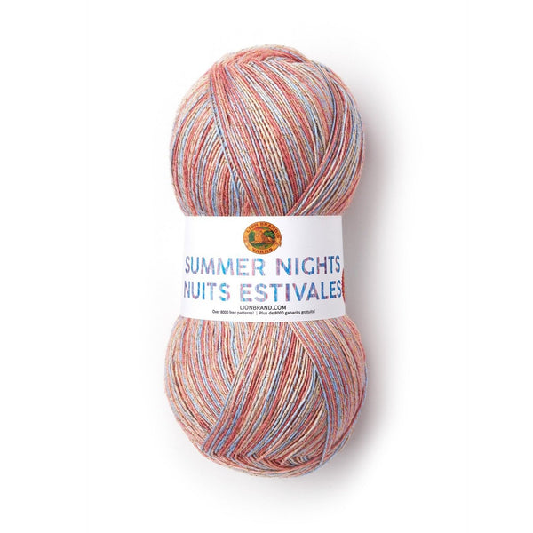 Lion Brand Yarn Summer Nights Bundle Paradise - Fine Yarn - NEW #a