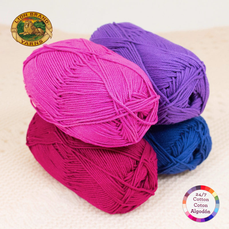 Color Palette - 24/7 Cotton® Yarn - Very Berry