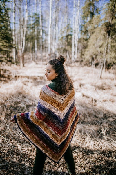 Crochet Kit - Wasilla Poncho (Adult) – Lion Brand Yarn