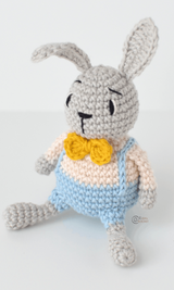 Crochet Bunny Close Up View thumbnail