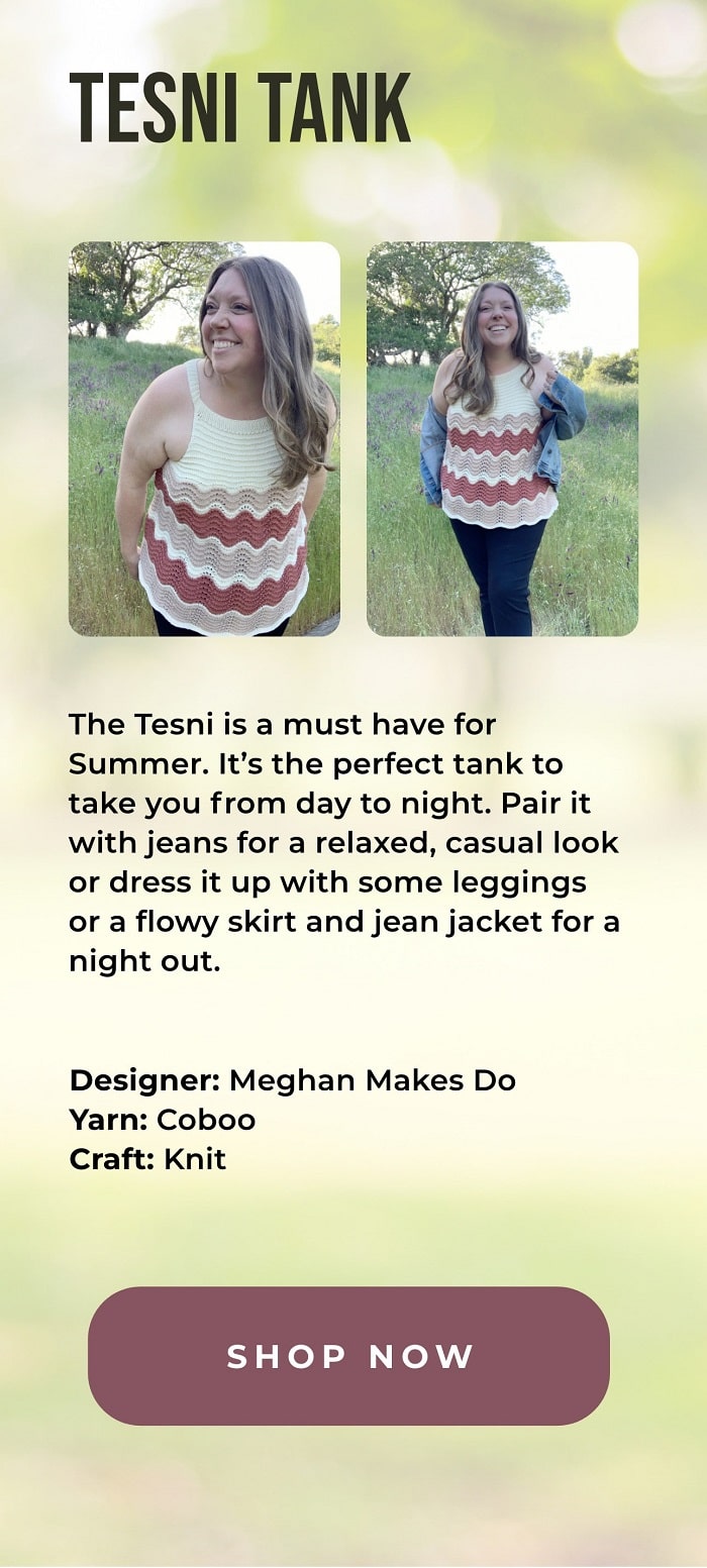 Knit Kit - The Tesni Tank