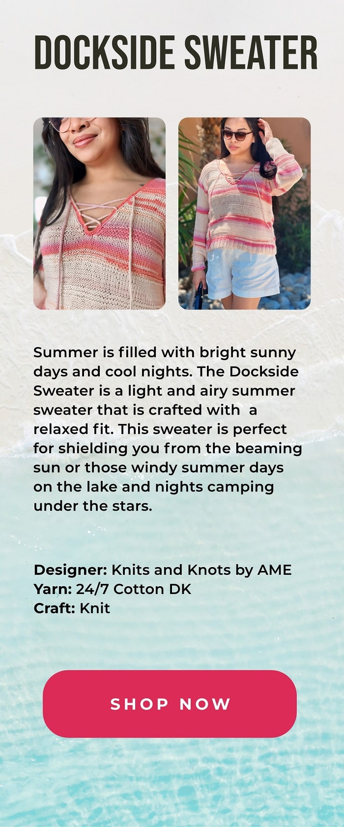 Knit Kit - Dockside Sweater