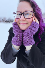 Elixir Fingerless Gloves (Crochet) thumbnail