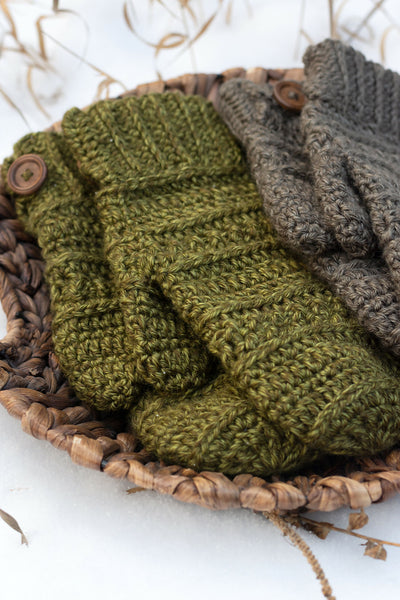 Wanderlust Mittens (Crochet) – Lion Brand Yarn
