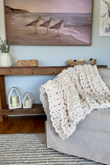 Chunky Knit Throw  thumbnail
