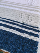 Striped baby blanket thumbnail