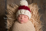 Knitted Hat Worn By A Baby thumbnail