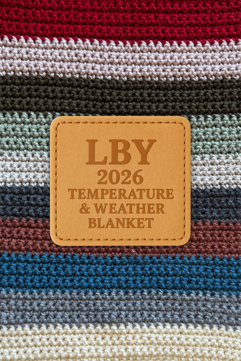Crochet Temperature Blanket 2026