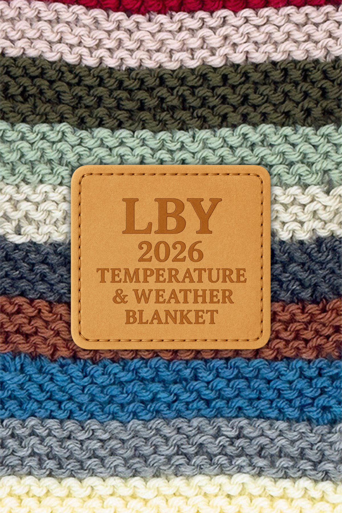 Temperature Blanket Kit - Crochet and Knit (2026) 1