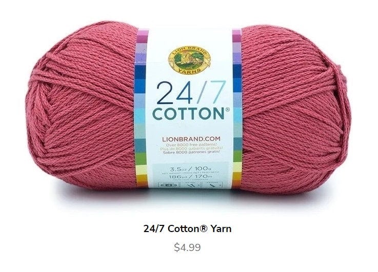 24/7 Cotton® Yarn Sample Image
