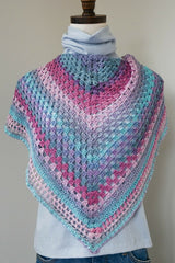 Gift to Myself Crescent Shawlette by Underground Crafter for Lion Brand 4 thumbnail