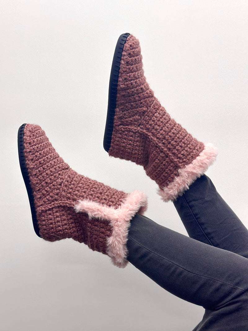 Crochet Kit - Crochet Hugg Botties Wool Insoles