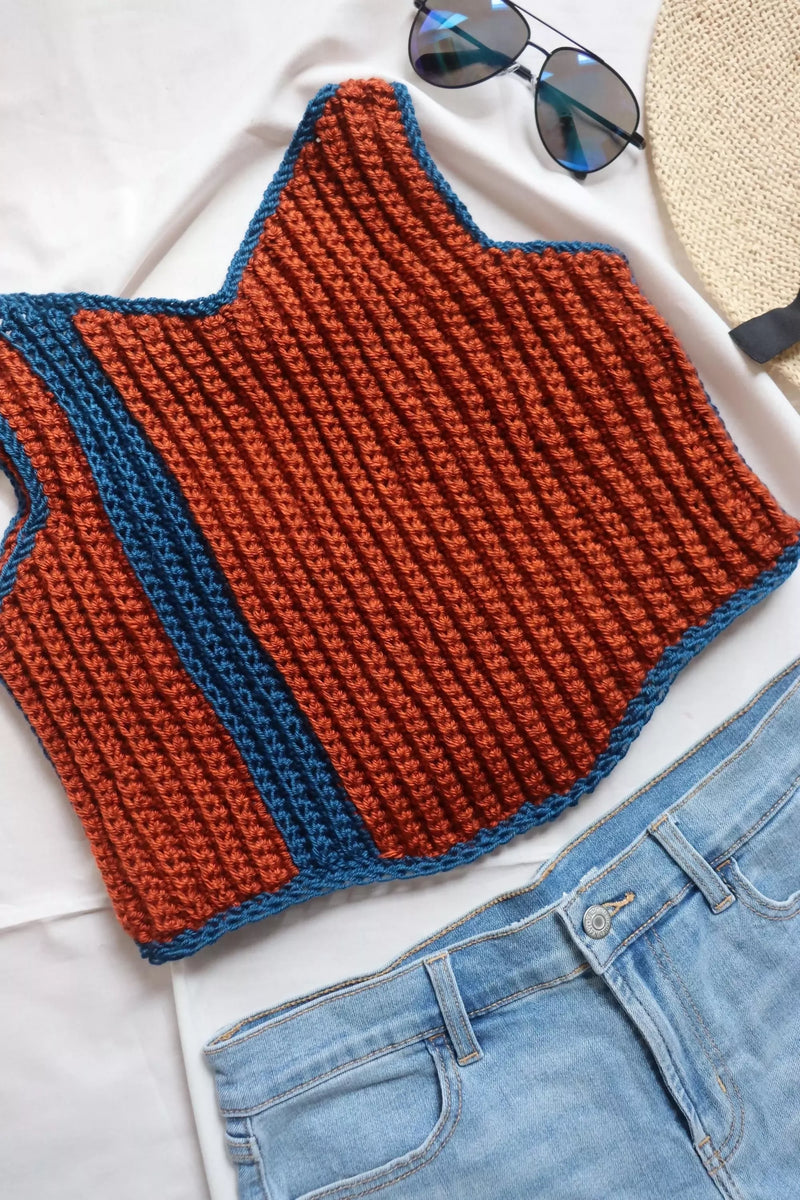 Asta Corset (Crochet) – Lion Brand Yarn