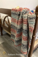 Easy Snuggle Nest Blanket Crochet Pattern (Crochet) thumbnail