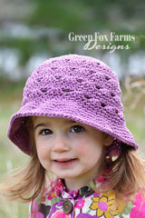 Crochet Hat Worn By A Child thumbnail