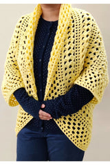 yellow crochet shrug thumbnail