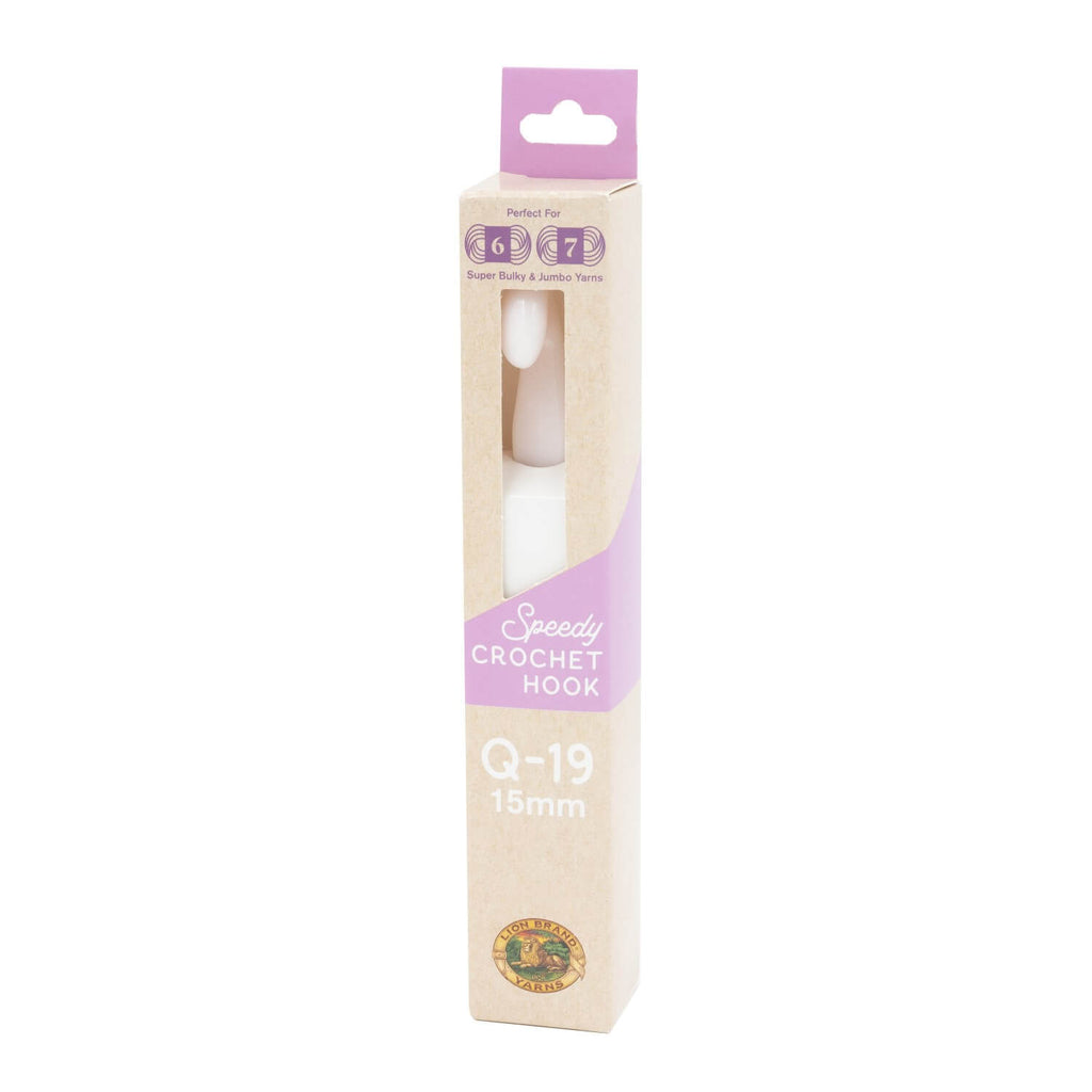 リボン ① Lion Brand® Speedy Crochet Hook (Sizes Q & U) – Lion Brand Yarn