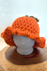 Lil Pumpkin Bucket Hat (Crochet) thumbnail