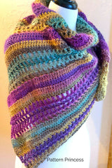 Easy Saturday Scarf (Crochet) thumbnail