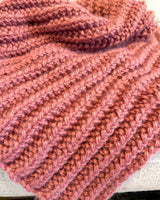 knitted mistake rib throw blanket thumbnail