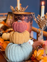 Rustic Chunky Pumpkins (Crochet) thumbnail