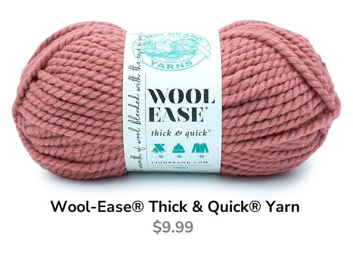 Wool-Ease® Thick & Quick® Yarn Sample Image