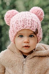 Knitted Hat Worn By A Child thumbnail