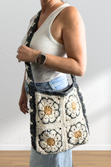 Crochet Tote Used By A Woman thumbnail