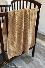 Crochet Blanket On A Crib thumbnail