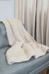 Knitted Blanket On A Chair thumbnail