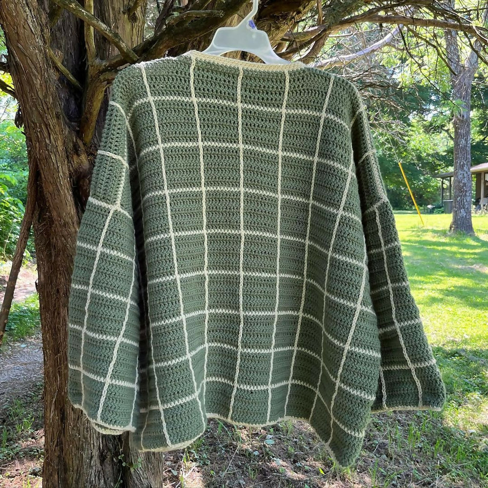 Off the Grid Sweater (Crochet) – Lion Brand Yarn